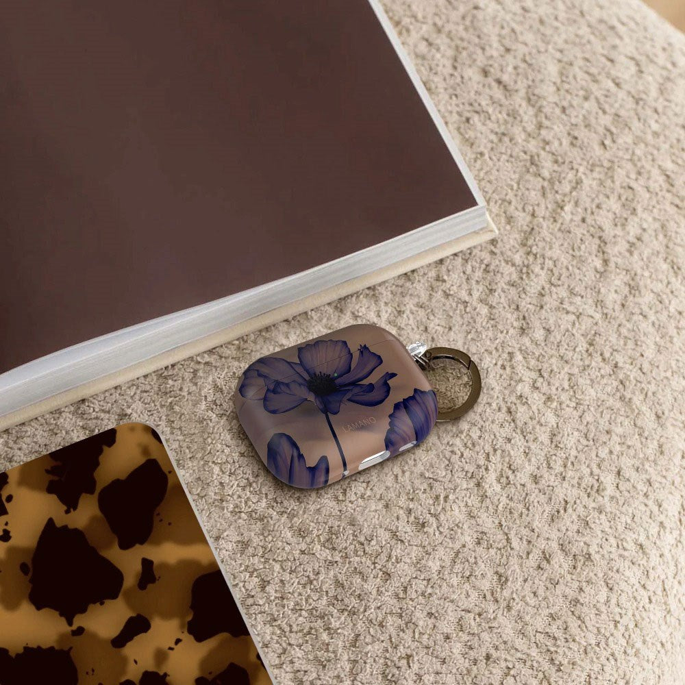 Apple AirPods Pro (3. Gen.) Tech-Protect Lamano Case m. Nøglering - Velvet Night