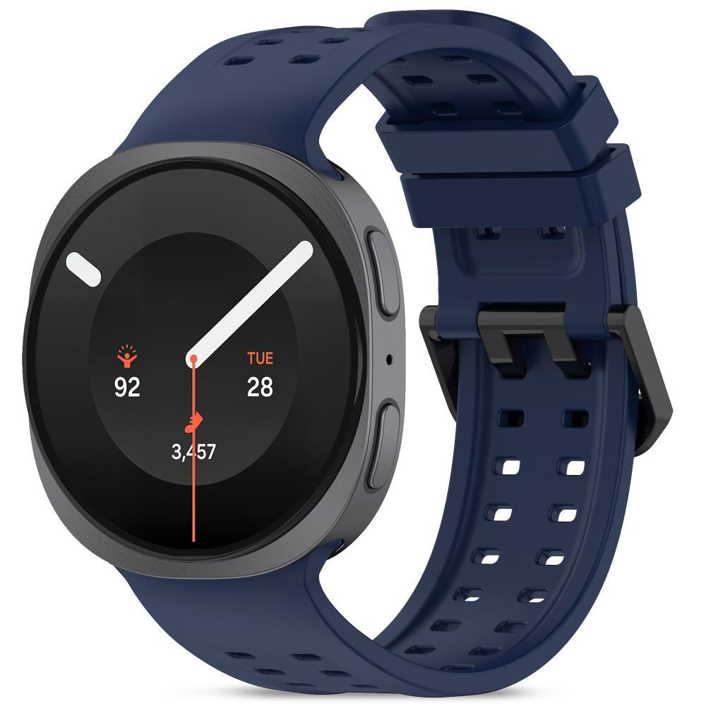 Samsung Galaxy Watch 8 / 9 / Classic (40 / 44 / 46mm) Tech-Protect Silikone Air Rem - Mørkeblå