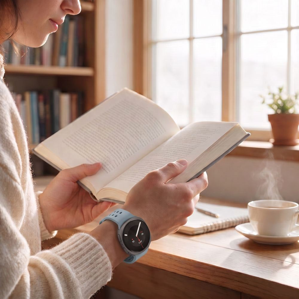 Samsung Galaxy Watch 8 / 9 / Classic (40 / 44 / 46mm) Tech-Protect Silikone Air Rem - Grå