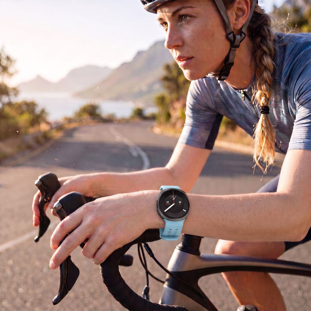 Samsung Galaxy Watch 8 / 9 / Classic (40 / 44 / 46mm) Tech-Protect Silikone Air Rem - Lyseblå