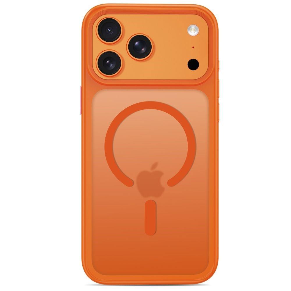 Tech-Protect iPhone 18 Pro / 17 Pro MagMat Mobil Cover - MagSafe Kompatibel - Mat Orange