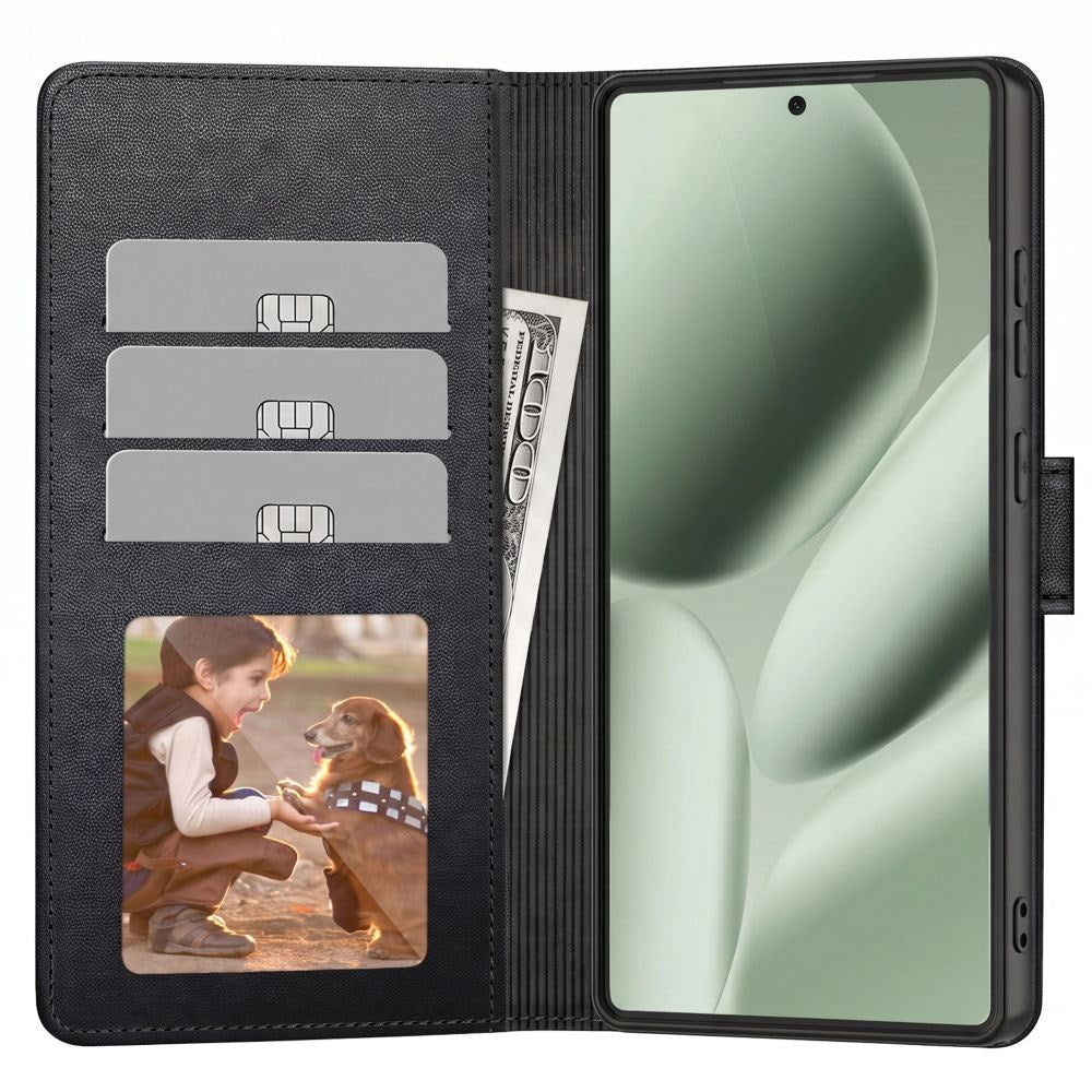 Google Pixel 11 Pro XL Tech-Protect Wallet Flip Cover m. Kortholder - Sort