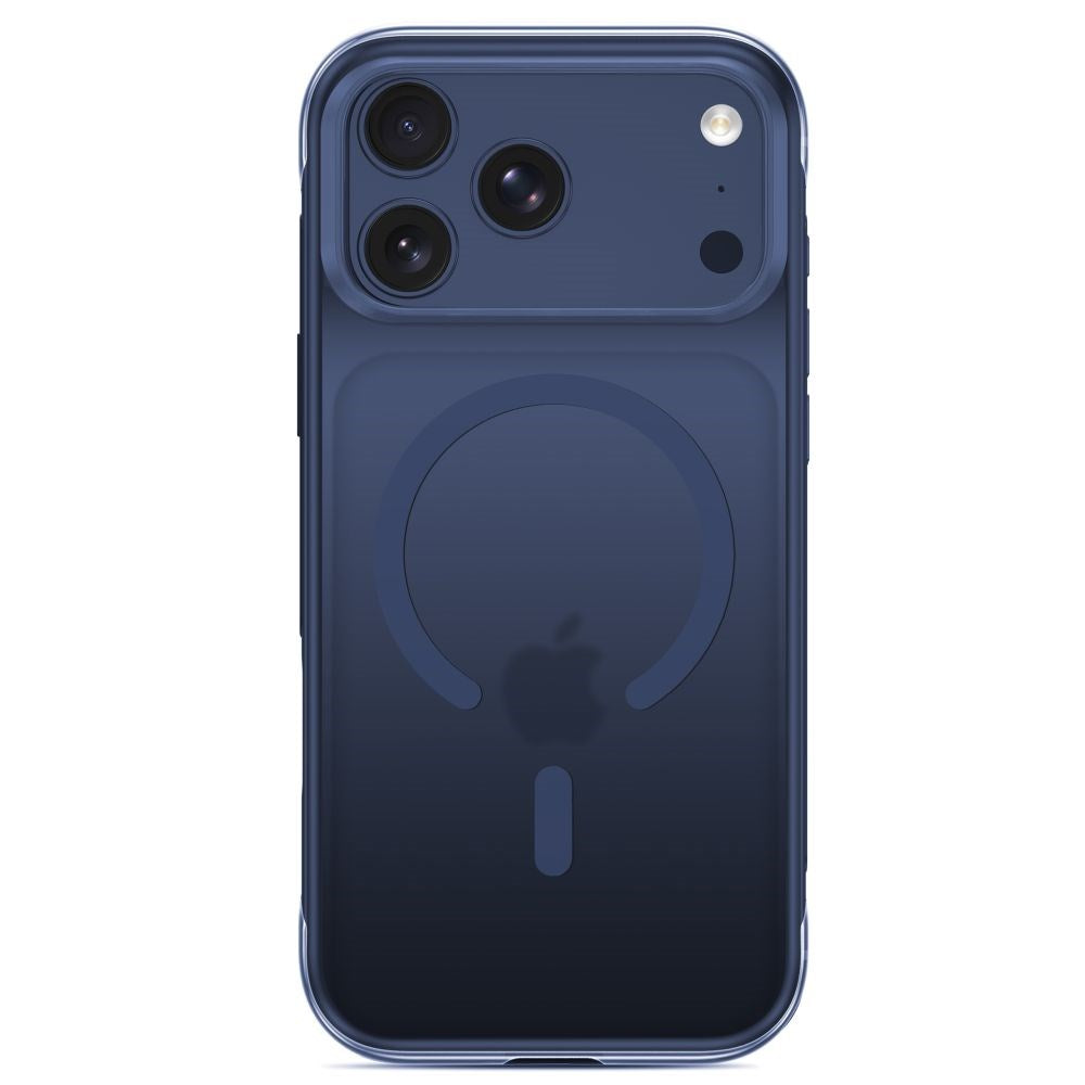 Tech-Protect iPhone 18 Pro / 17 Pro MagAir Bagside Cover - MagSafe Kompatibel - Mat Blå