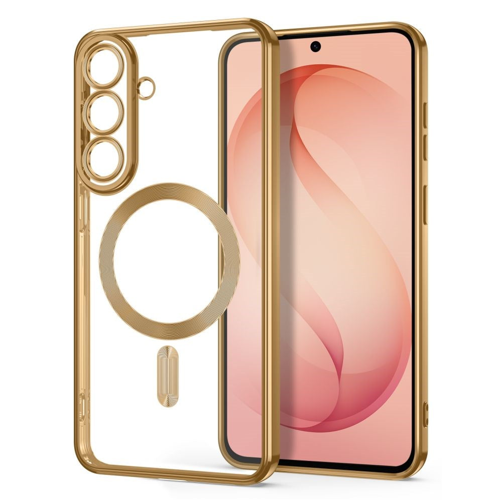 Tech-Protect Samsung Galaxy S26 FE MagFlex Mobil Cover - MagSafe Kompatibel - Guld