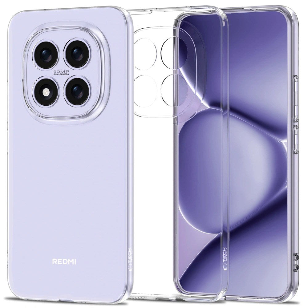 Xiaomi Redmi Note 15 Pro+ (Plus) Tech-Protect Flexair Hybrid Bagsidecover - Gennemsigtig