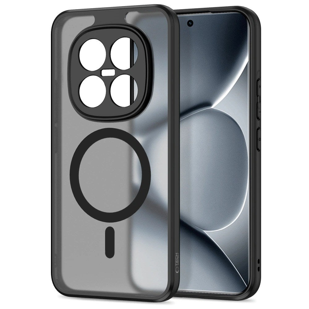 Xiaomi Redmi Note 15 Pro+ (Plus) Tech-Protect MagMat Hybrid Bagside Cover - MagSafe Kompatibel - Sort