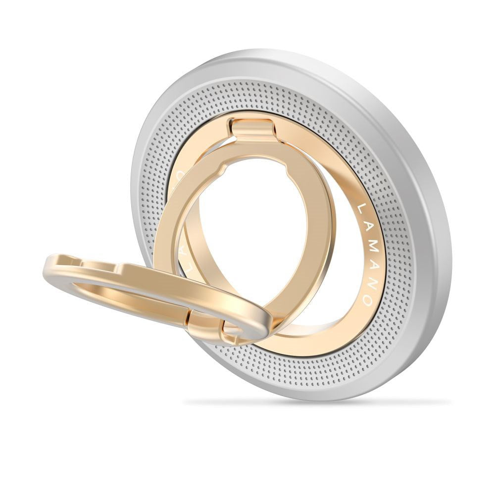 Tech-Protect Lamano Mobil Ring - MagSafe Kompatibel - Sølv / Guld
