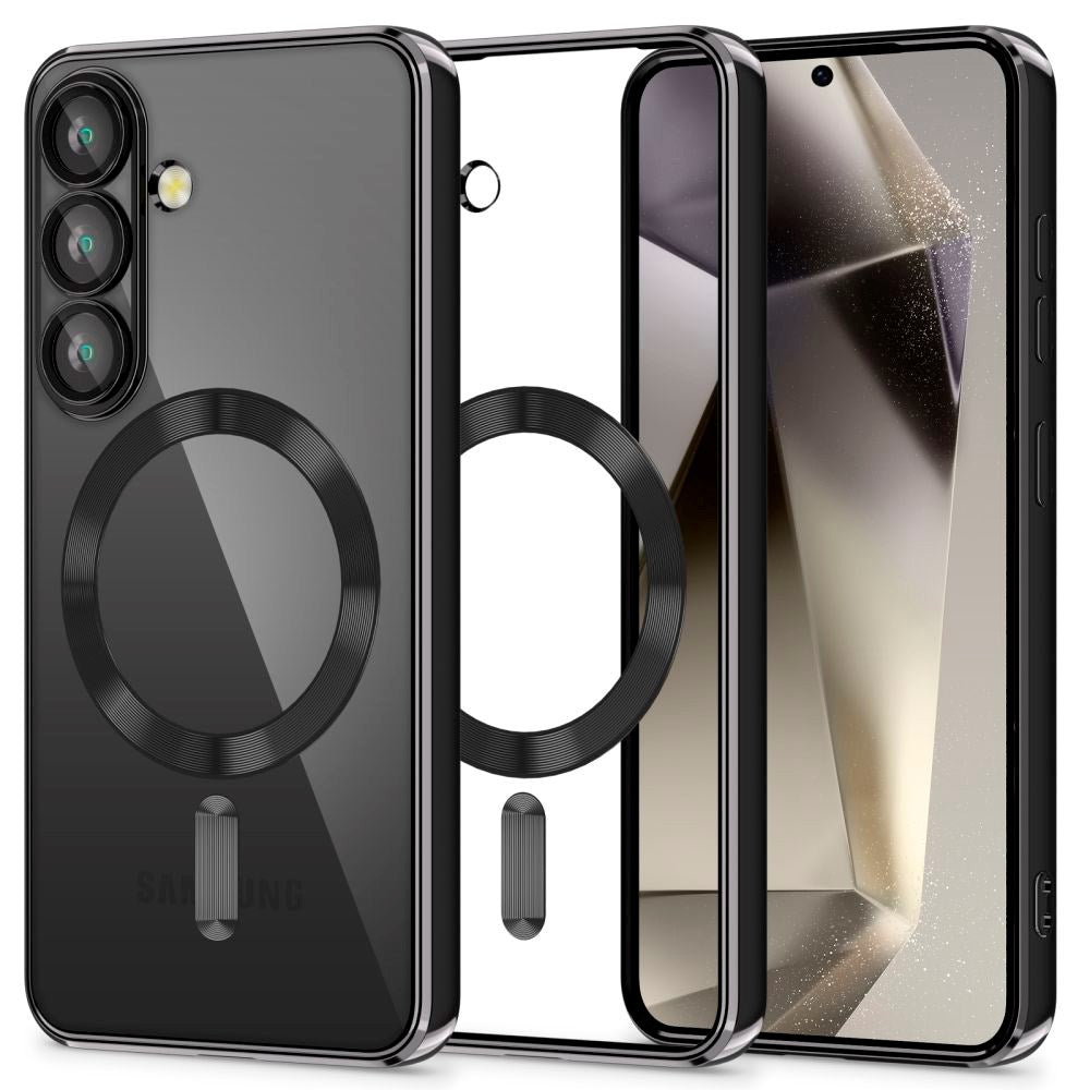 Tech-Protect - Samsung Galaxy S25 - MagFlex Cover - MagSafe Kompatibel - Sort