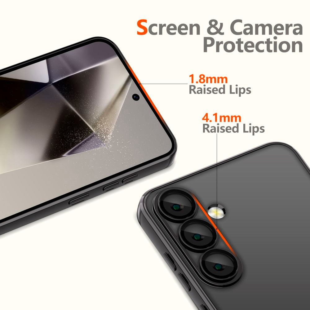 Tech-Protect - Samsung Galaxy S25+ (Pluss) - MagFlex-deksel - MagSafe-kompatibel - Svart