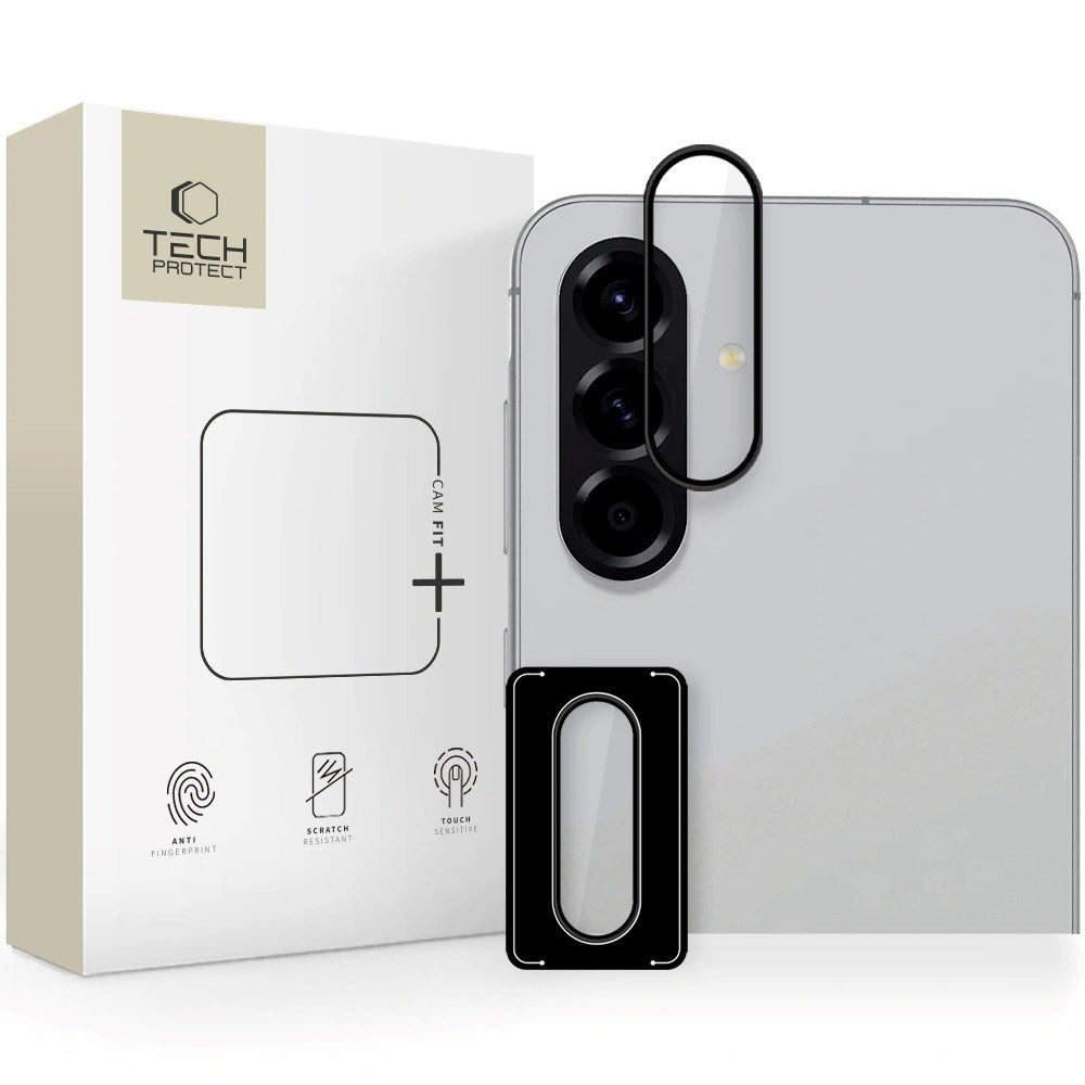 Tech-Protect Samsung Galaxy A36 (5G) / A56 (5G) objektivbeskyttelse - Camring Fit+ - Gjennomsiktig / svart kant