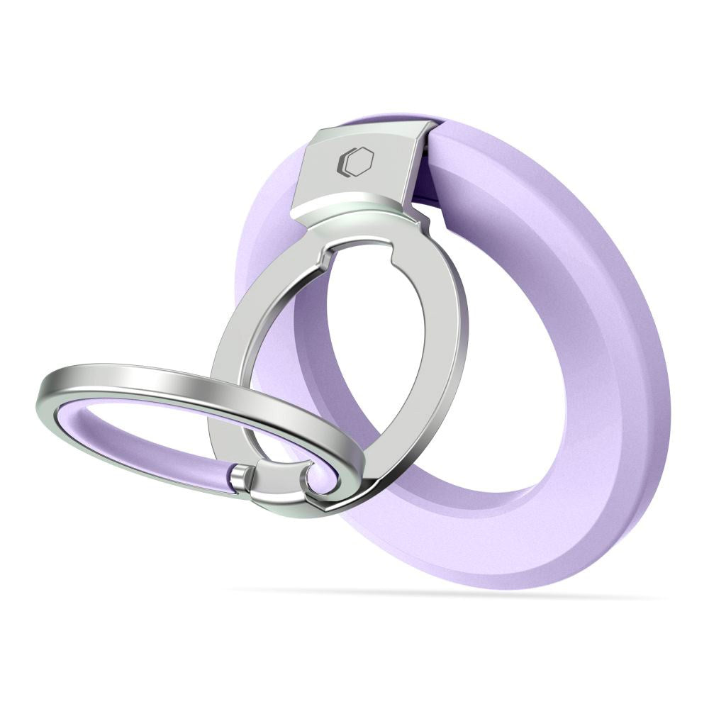 Tech-Protect Magnetisk Finger Ring - Mobil - MagSafe Kompatibel - Lilla