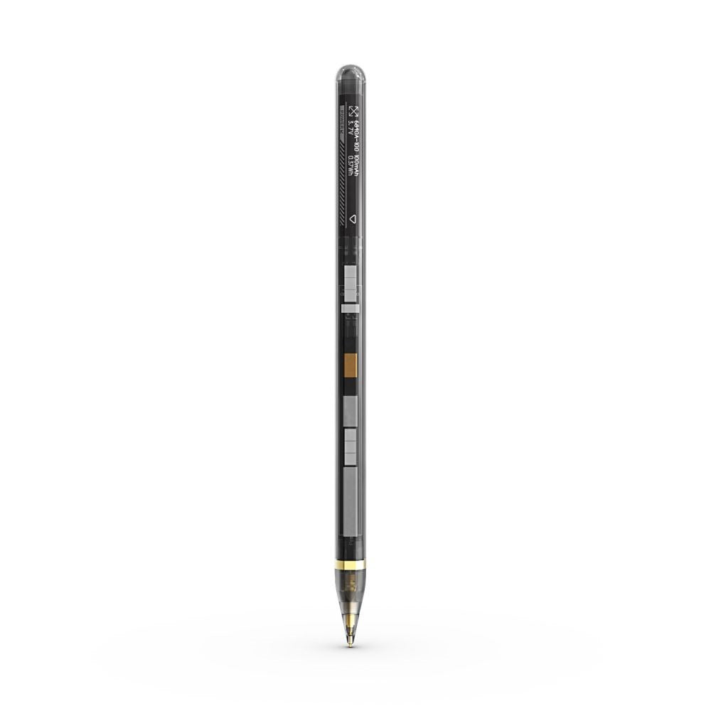 Tech-Protect Stylus Pen "4" til iPad - Gennemsigtig / Sort