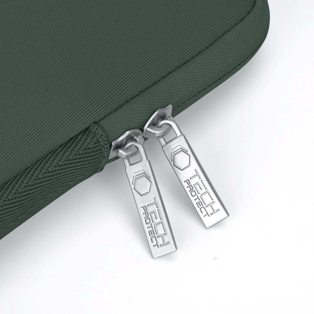 Tech-Protect Neoslim MacBook/Bærbar 13-14" sleeve - Liten veske - Grønn