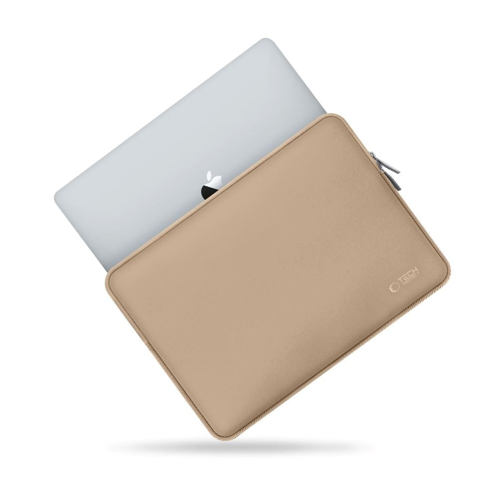 Tech-Protect Neoslim MacBook/Bærbar 15-16" omslag - Lite etui - Beige