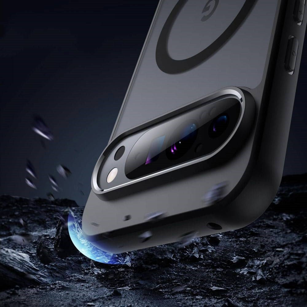 Google Pixel 9 / 9 Pro Tech-Protect MagMat Bagside Cover - MagSafe Kompatibel - Mat Sort