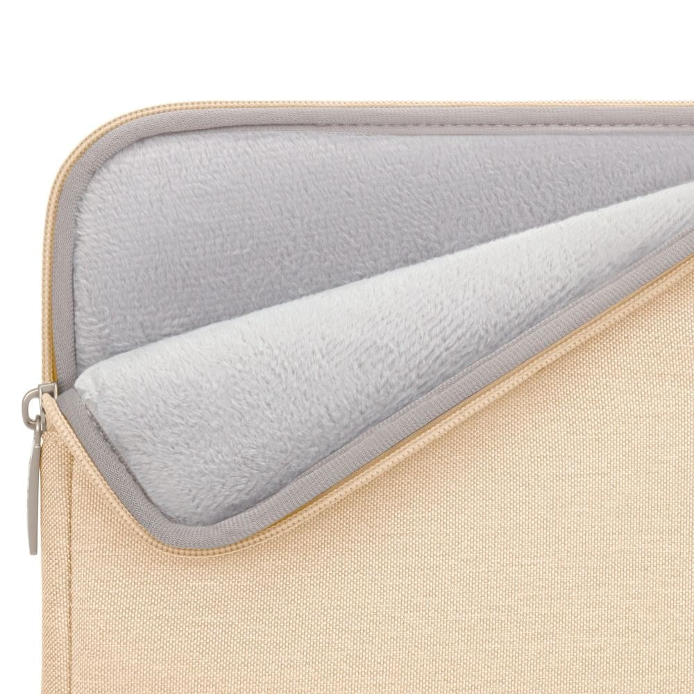 Tech-Protect Sleevey MacBook/Bærbar 13-14" Sleeve-lomme - Beige