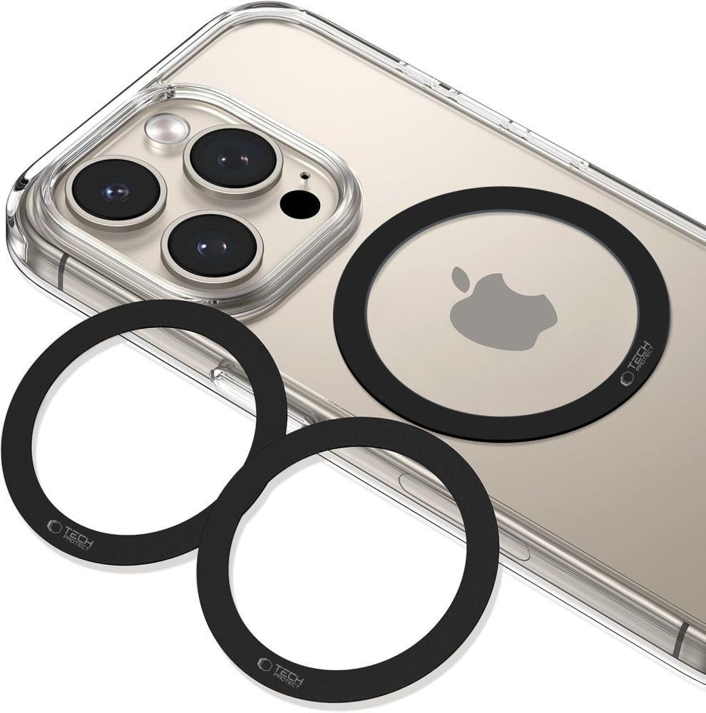 Tech-Protect MMP-110 MagSafe Konverteringsring - Sort / Sort