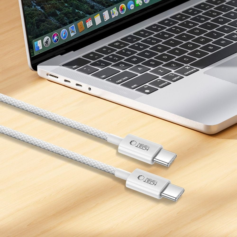Tech-Protect Ultraboost Lite USB-C til USB-C-kabel PD 60W / 3A 2m - Grå