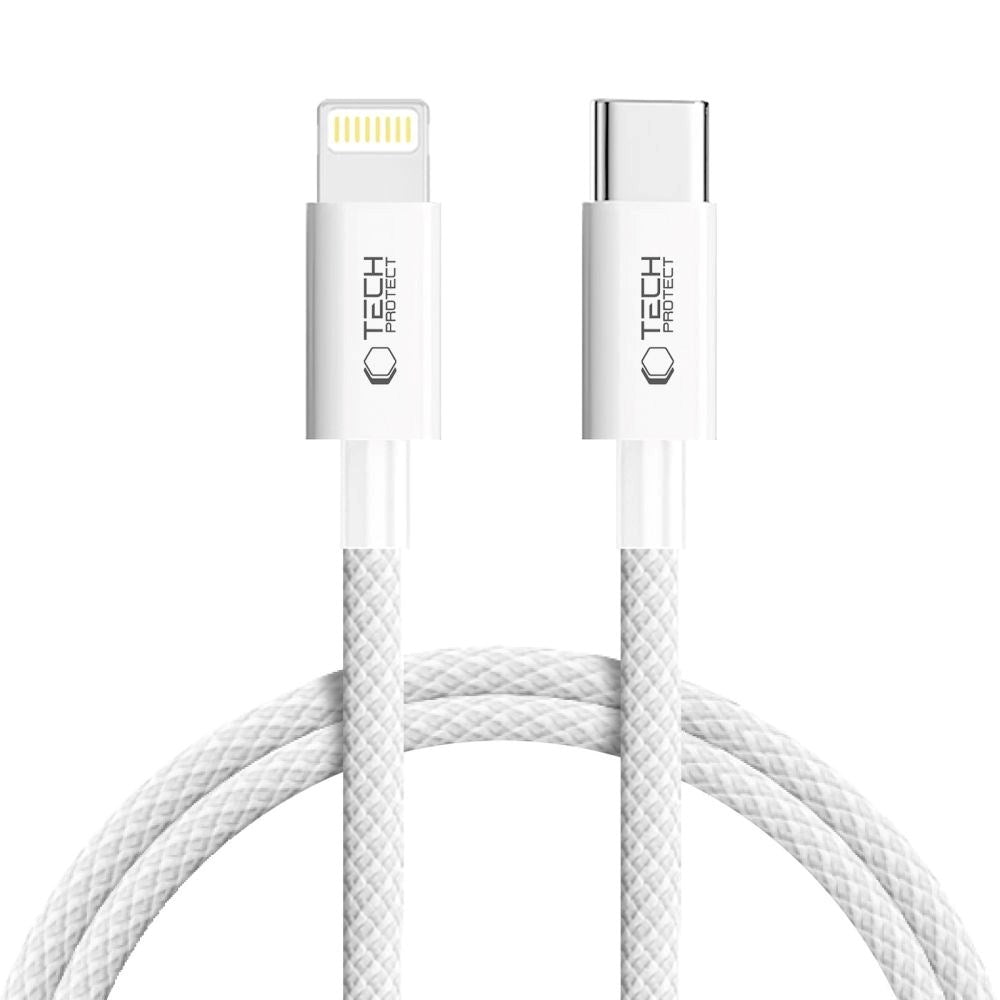 Tech-Protect Ultraboost Lite Lightning til USB-C-kabel PD 27W / 3A 1m - Grå