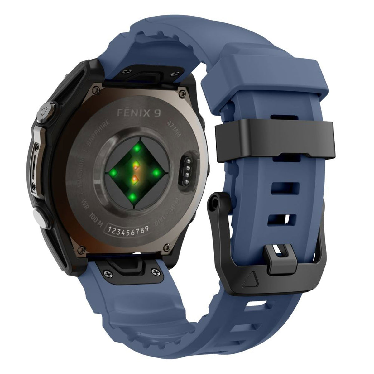 Universal Garmin 26mm QuickFit Tech-Protect Motion Fleksibelt Plast Rem - Blå