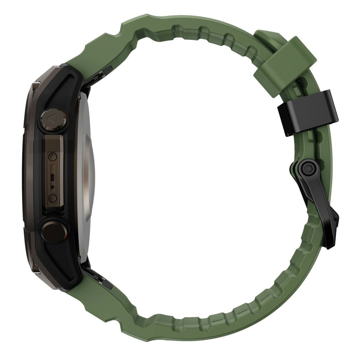 Universal Garmin 26mm QuickFit Tech-Protect Motion Fleksibelt Plast Rem - Grøn