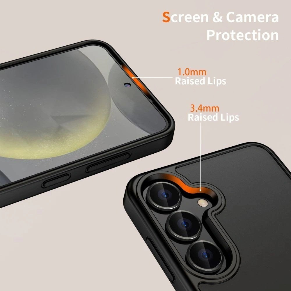 Samsung Galaxy A37 / A56 / A36 Tech-Protect MagMat Hybrid Bagside Cover - Sort