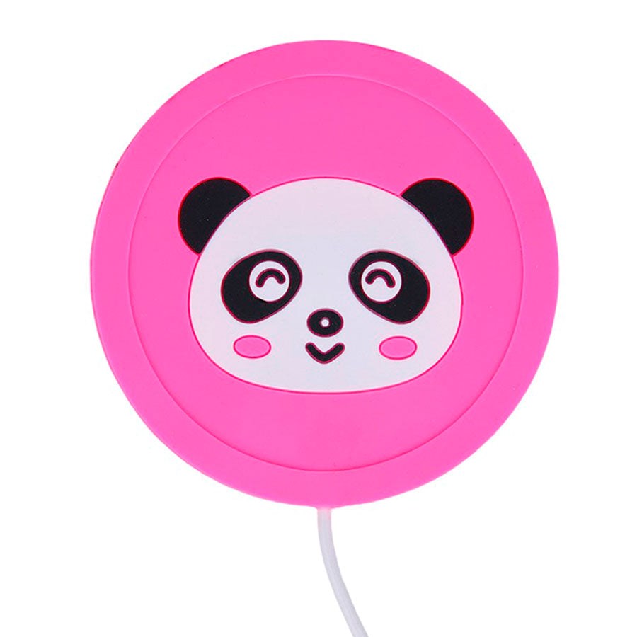 Kopvarmer m. USB-Kabel fra Setty - Panda Motiv