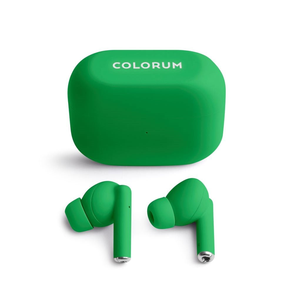 Colorum True Wireless Bluetooth Høretelefoner - Green