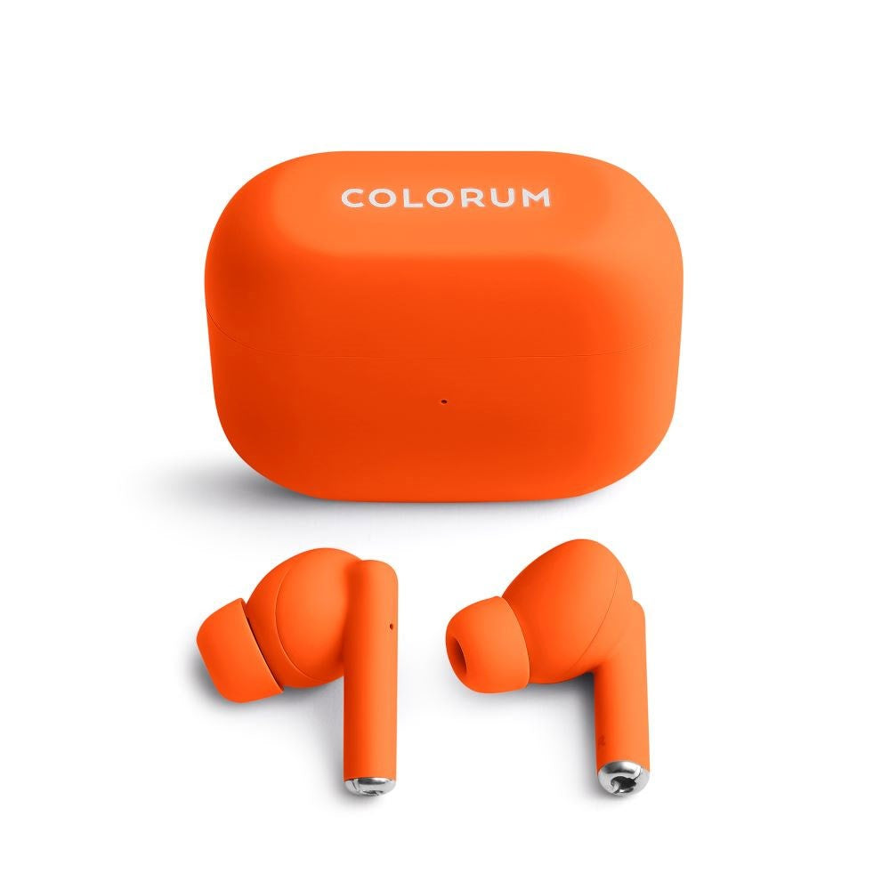 Colorum True Wireless Bluetooth Høretelefoner - Orange