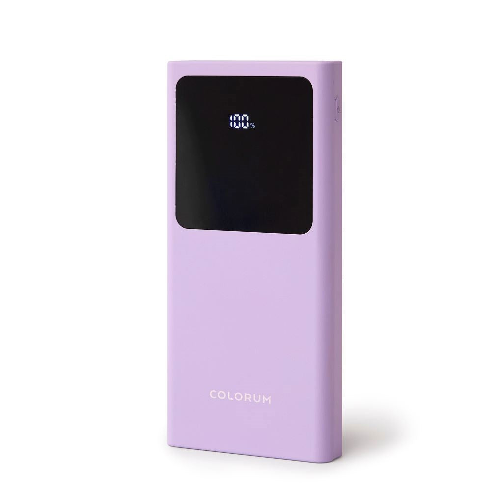 Colorum PowerBank 10.000 mAh / 22.5W - Lavender