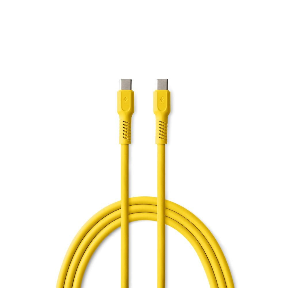 Colorum USB-C til USB-C Kabel - 60W / 1.8m - Yellow
