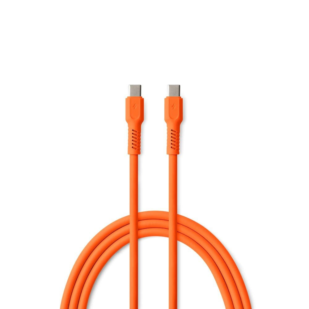 Colorum USB-C til USB-C Kabel - 60W / 1.8m - Orange