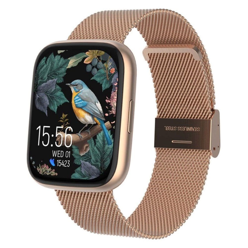 Forever ForeVigo 4 SW-330 Smartwatch - Bluetooth - Sundhedstracker - Rose Gold