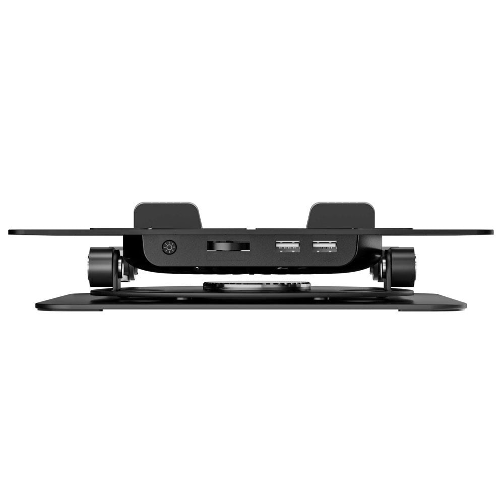 Wozinsky CoolBase Laptop- / Tabletstander - RGB-Lys - Køle-Effekt - Sort