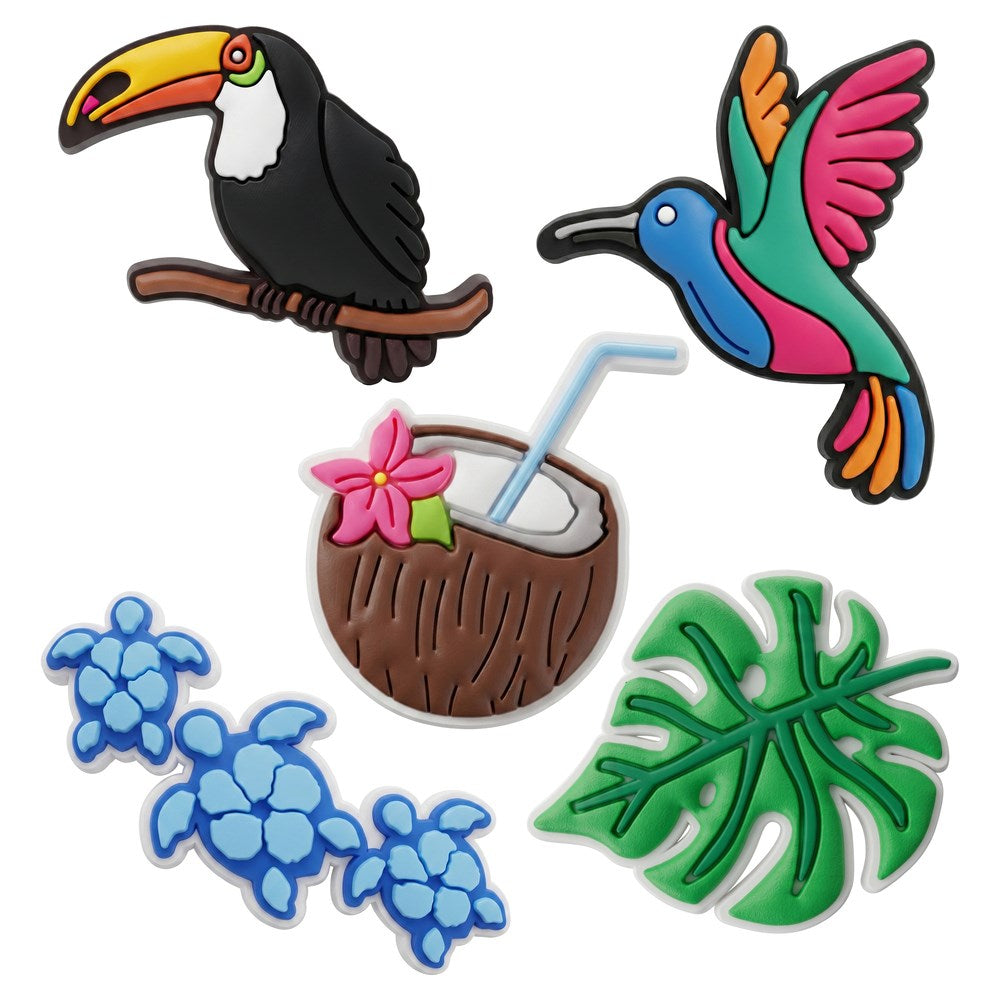 TFO 3D Stickers - 5 stk - Tropical Birds