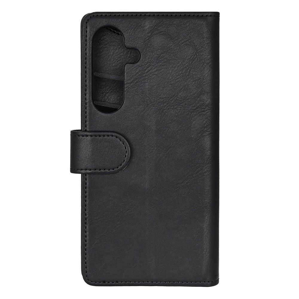 Samsung Galaxy S25+ (Plus) GEAR Classic Flip Cover Kunstlæder - Kortholder og Ståfunktion - Sort