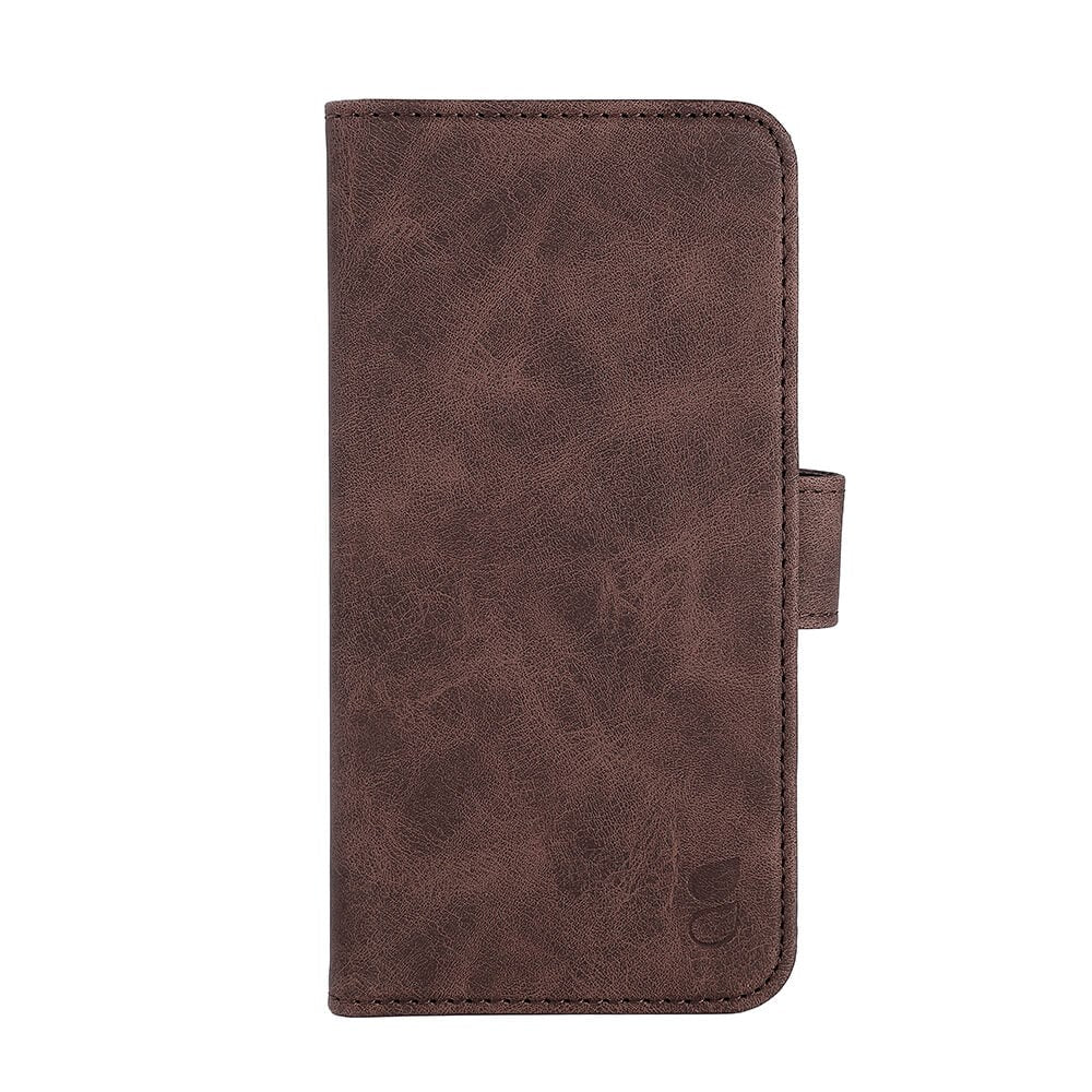 Samsung Galaxy S23 Gear Wallet - Lær Flip Cover m. Lommebok - Brun