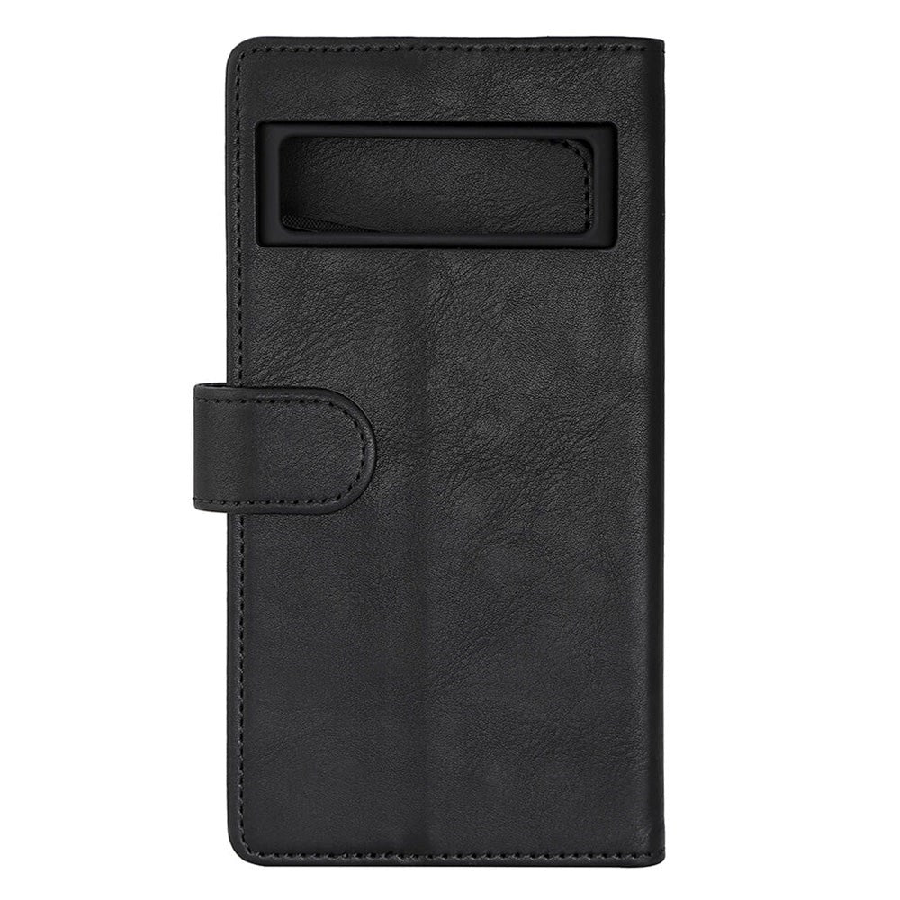 Google Pixel 7 Pro Gear Wallet - Flip-deksel i skinn m. Lommebok - Svart