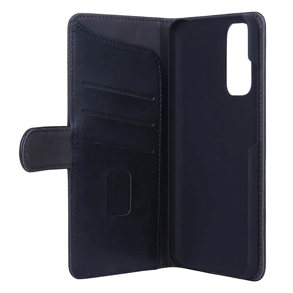 Xiaomi Redmi Note 11 / 11S Gear Wallet - Lær Flip Cover m. Lommebok - Svart
