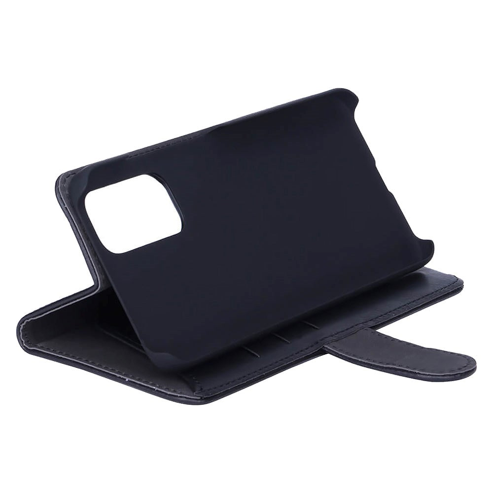 Xiaomi Redmi Note 11 / 11S Gear Wallet - Lær Flip Cover m. Lommebok - Svart