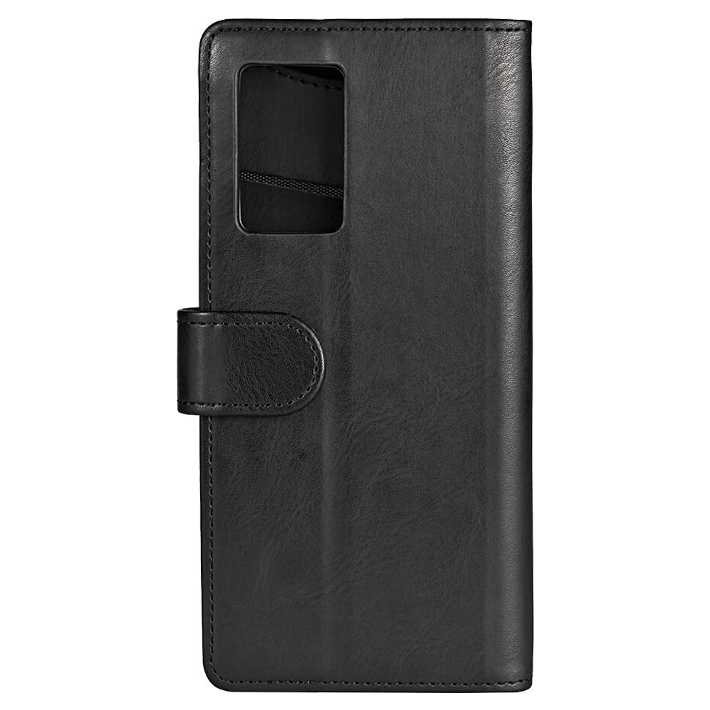 OnePlus Nord CE 2 (5G) Gear Wallet - Lær Flip Cover m. Lommebok - Svart