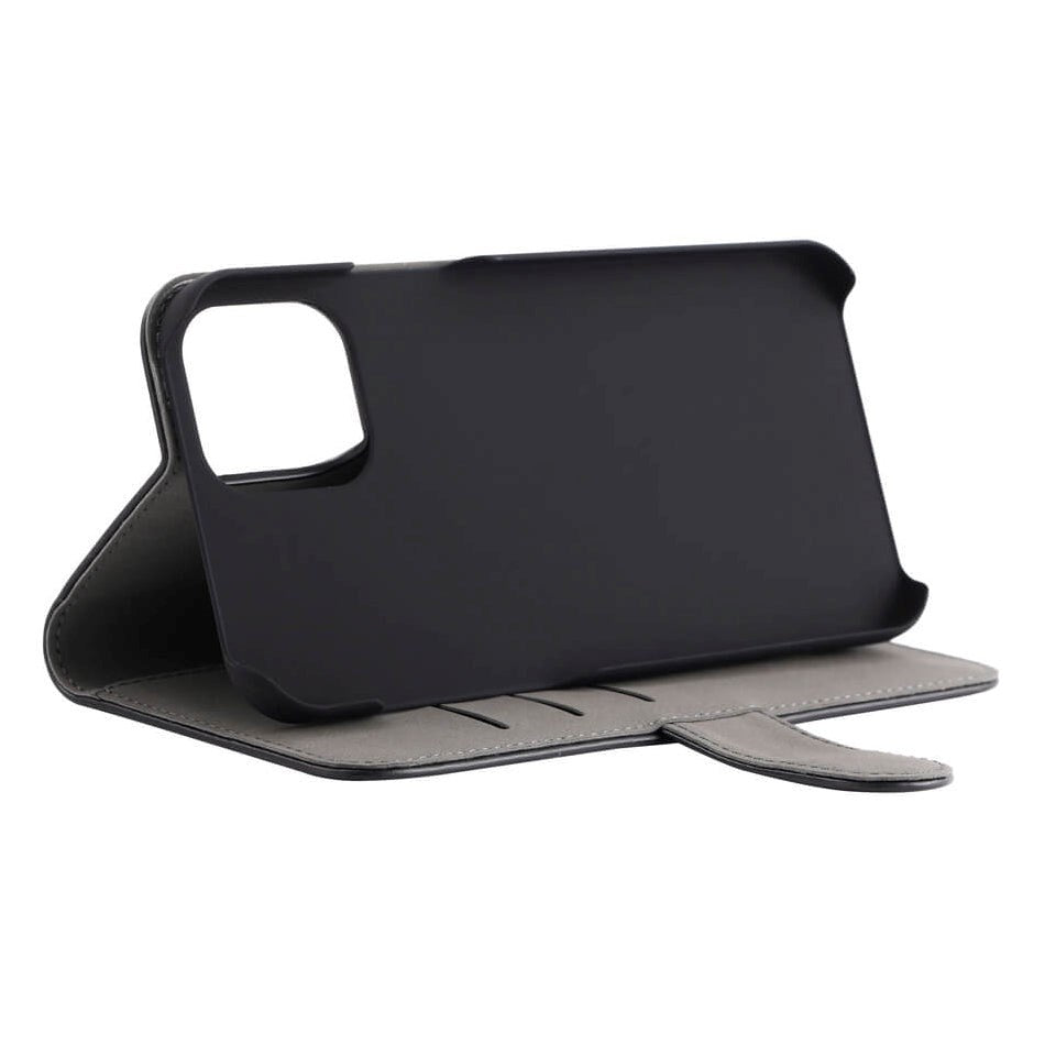 iPhone 12 Pro Max GEAR Skinndeksel m. Lommebok - Svart