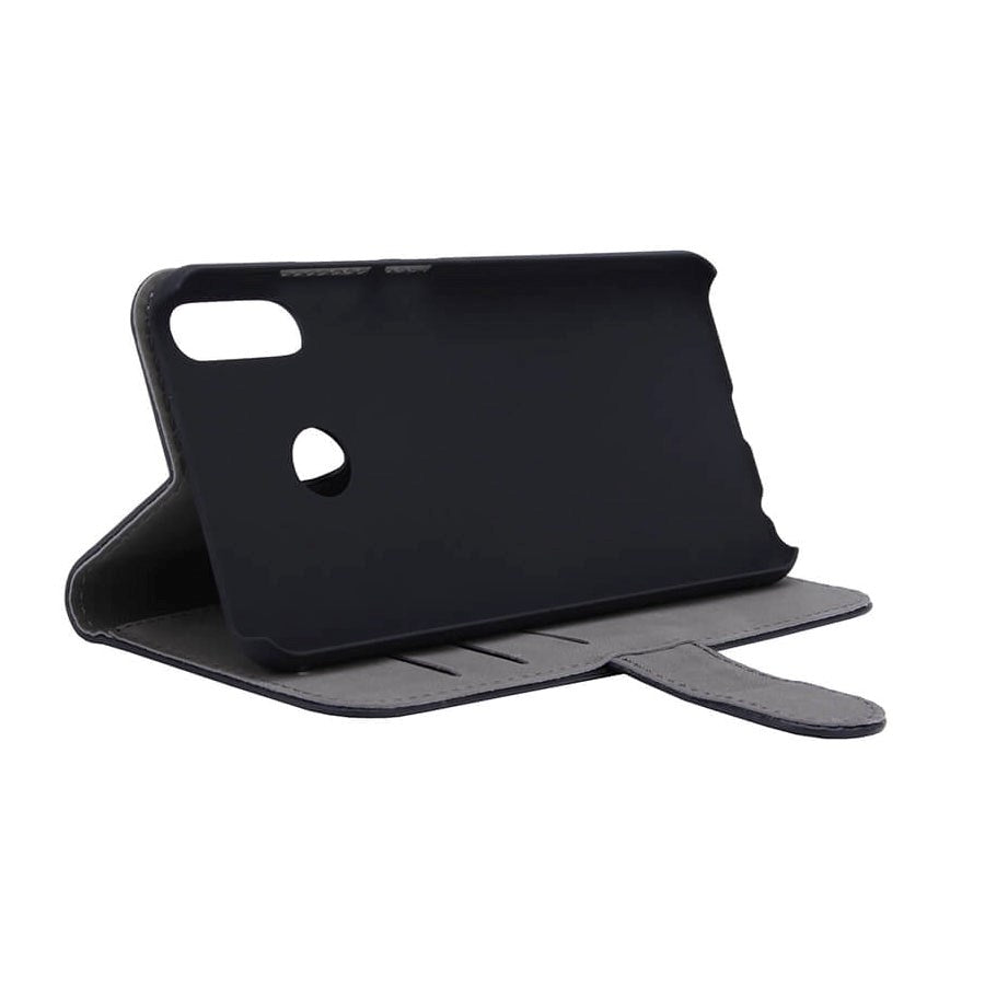 GEAR Asus Zenfone 5 Lærdeksel m. Lommebok Svart