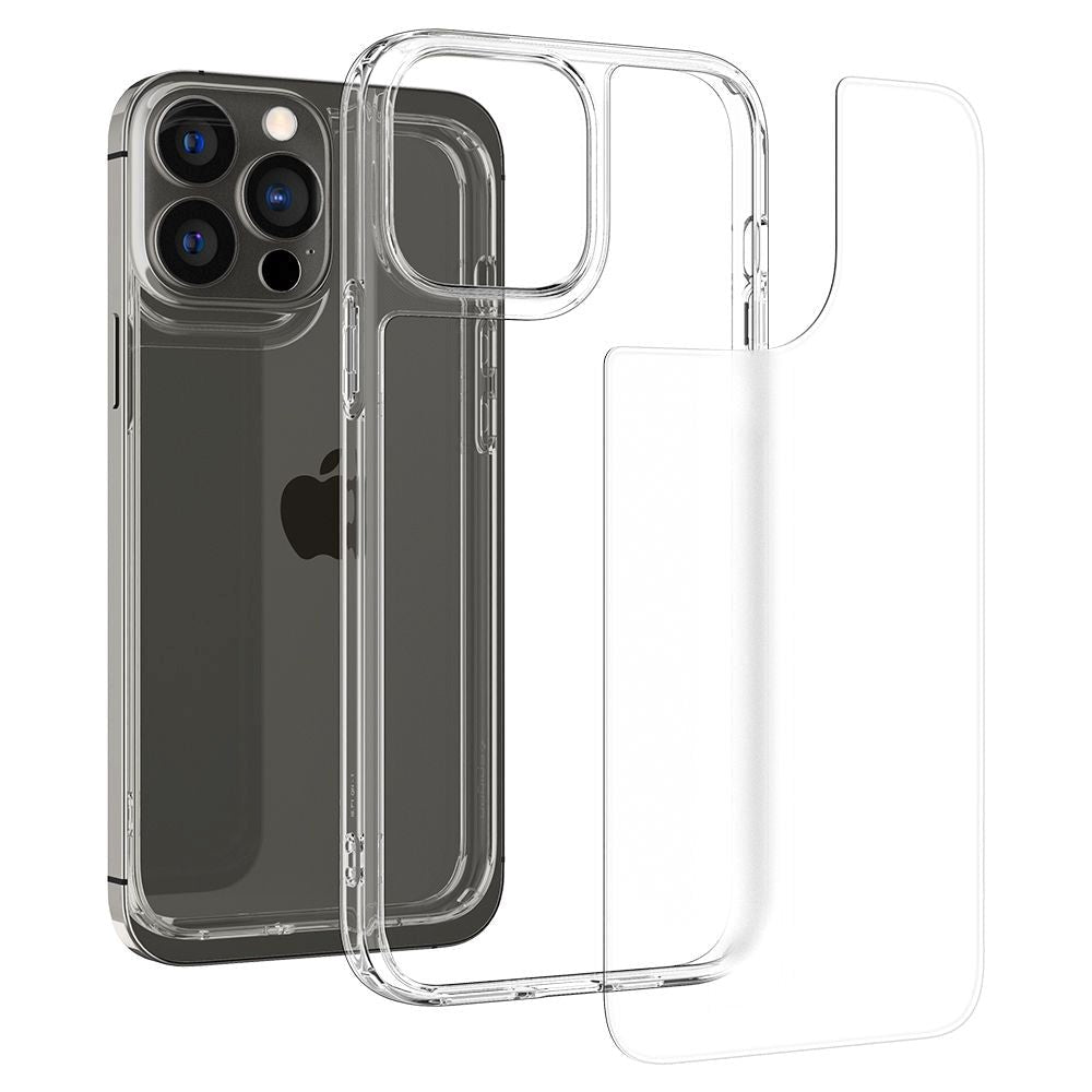 Spigen iPhone 13 Pro Quartz Hybrid-deksel - Matt gjennomsiktig