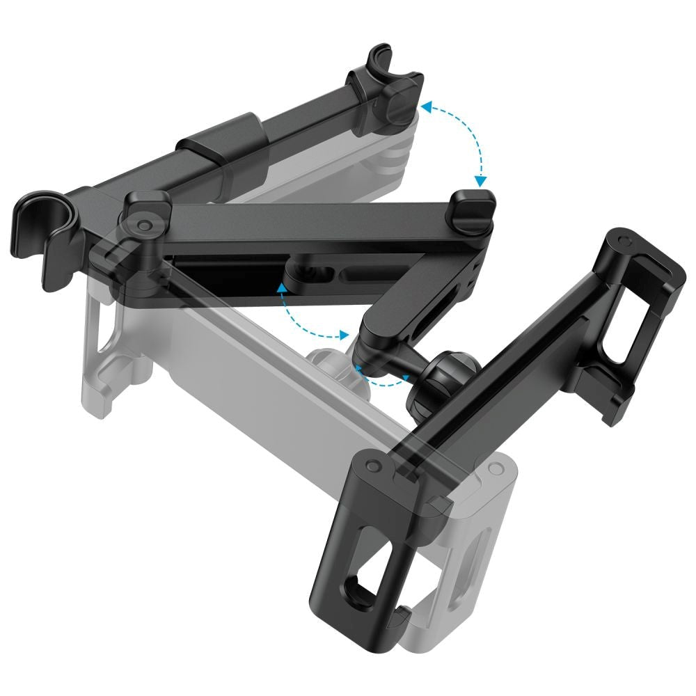 Tech-Protect Baksete Bilfeste For Bil Nakkestøtte - Maks Mobil: 135mm x 240mm - Svart