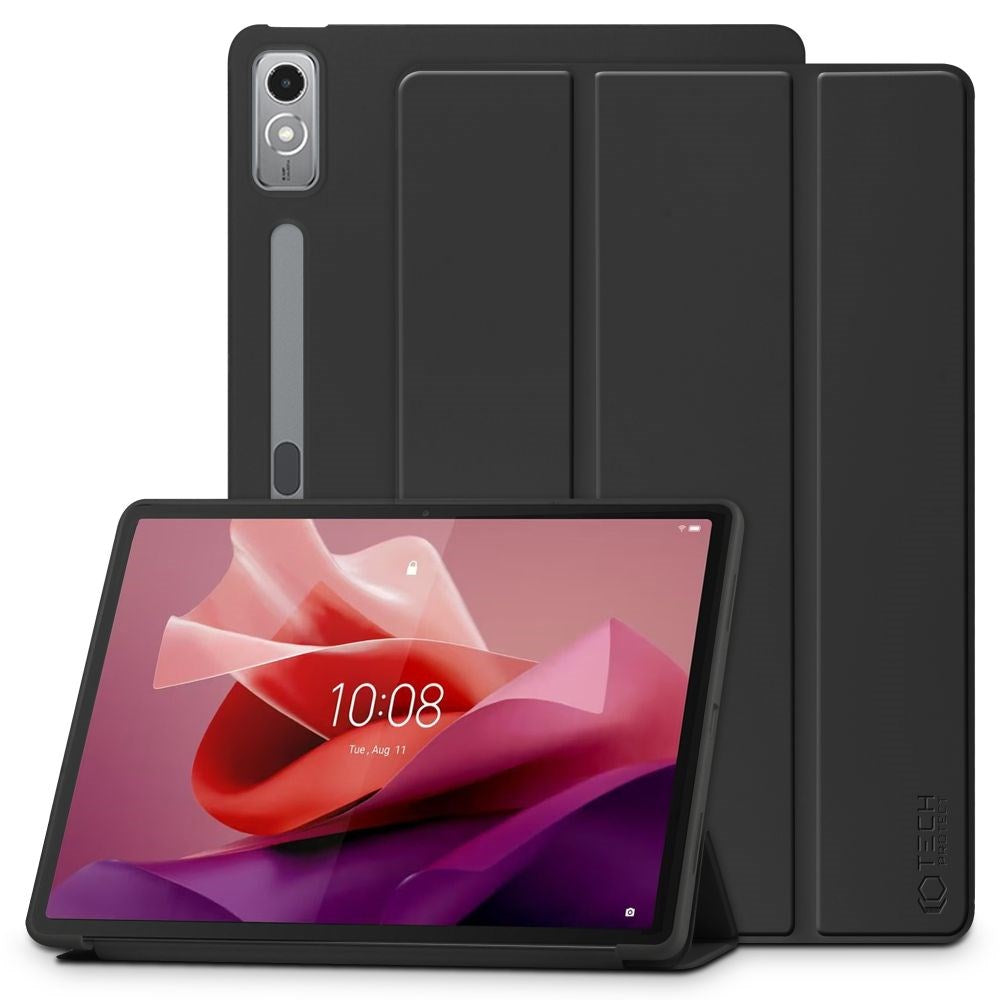 Lenovo Tab P12 Tech-Protect Smartcase Cover Tri-fold - Svart