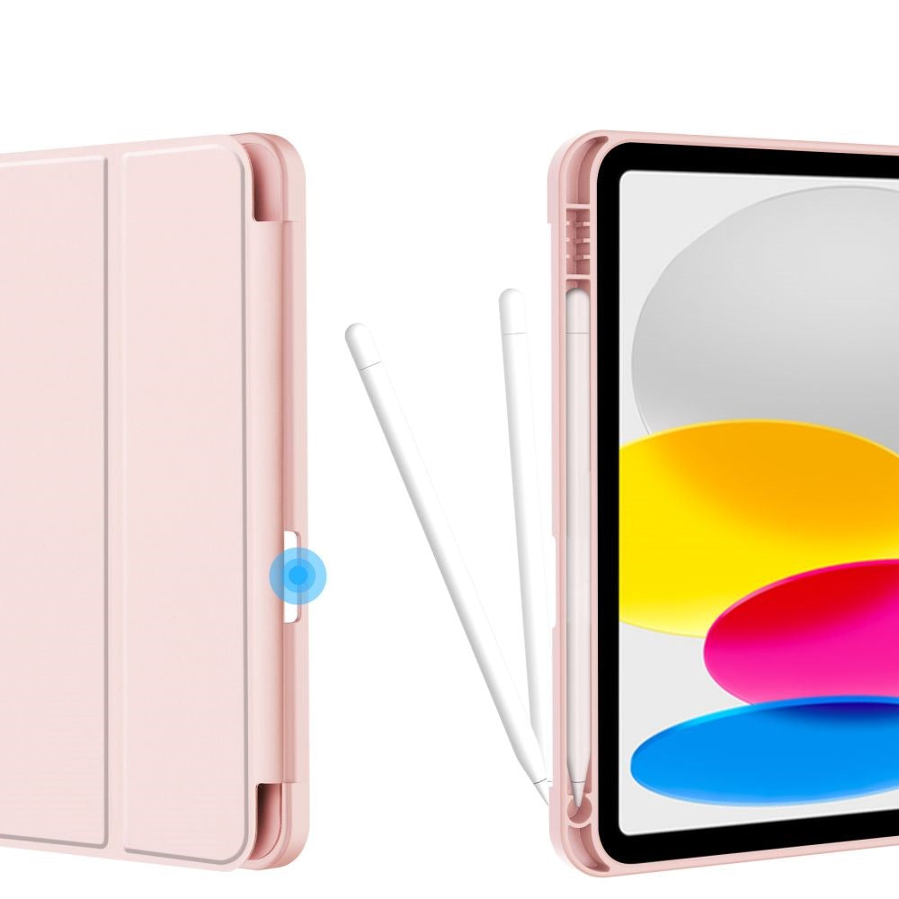Tech-Protect iPad 11" (2025) / iPad 10,9" (2024/2022) SC-deksel m. Apple blyantholder - rosa