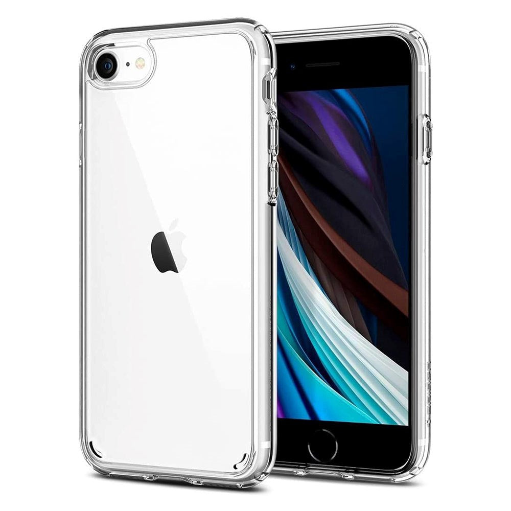 iPhone SE (2022/2020) / 8/7 Spigen Ultra Hybrid-deksel - gjennomsiktig