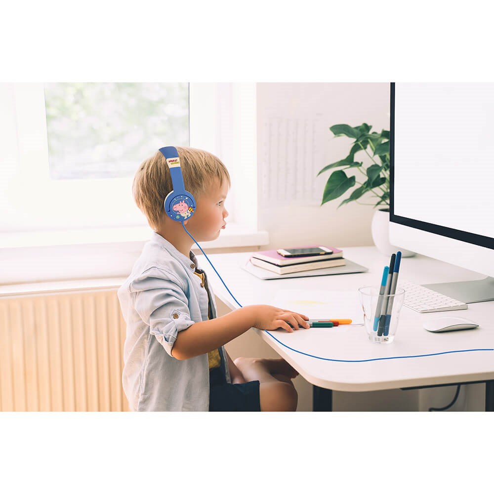 Peppa Pig Rocket George Børne Headset Max. 85dB - 3-7 År - Blå