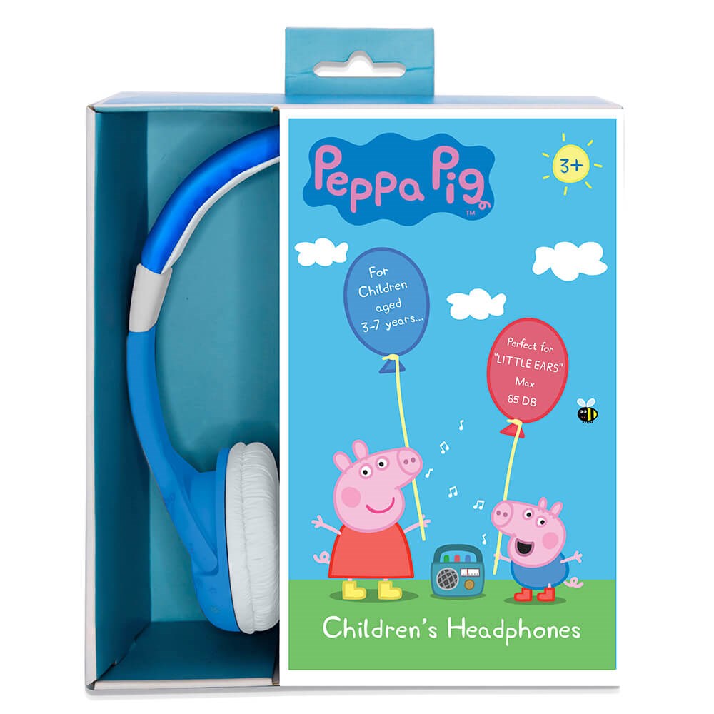 Peppa Pig Rocket George Børne Headset Max. 85dB - 3-7 År - Blå